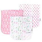 Copper Pearl Premium Burp Cloths - Claire
