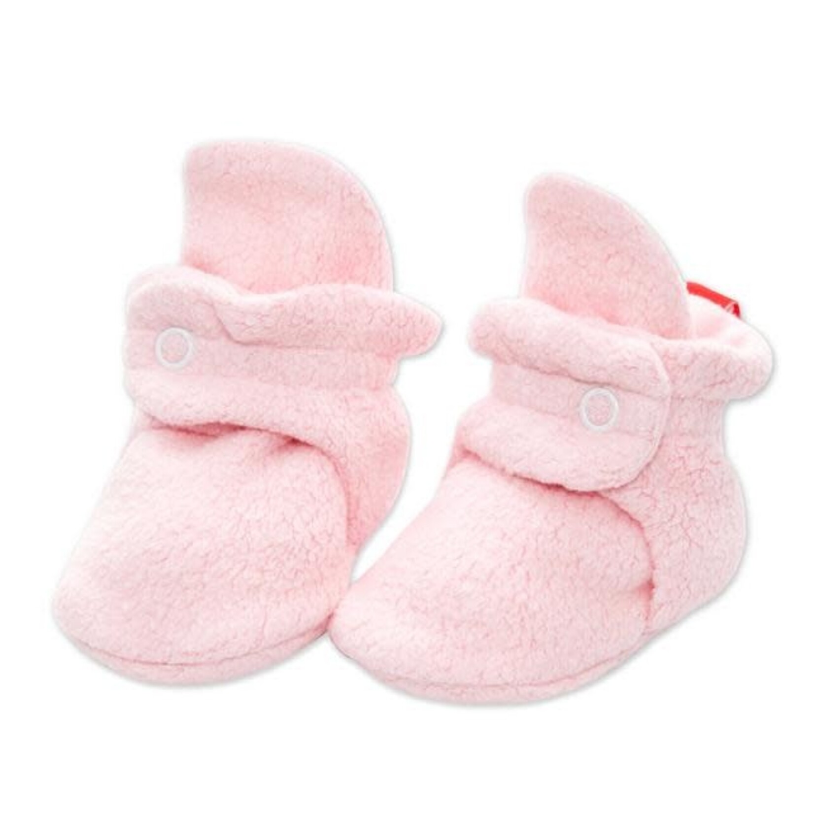 Zutano Cozie Fleece Bootie - Baby Pink 3M