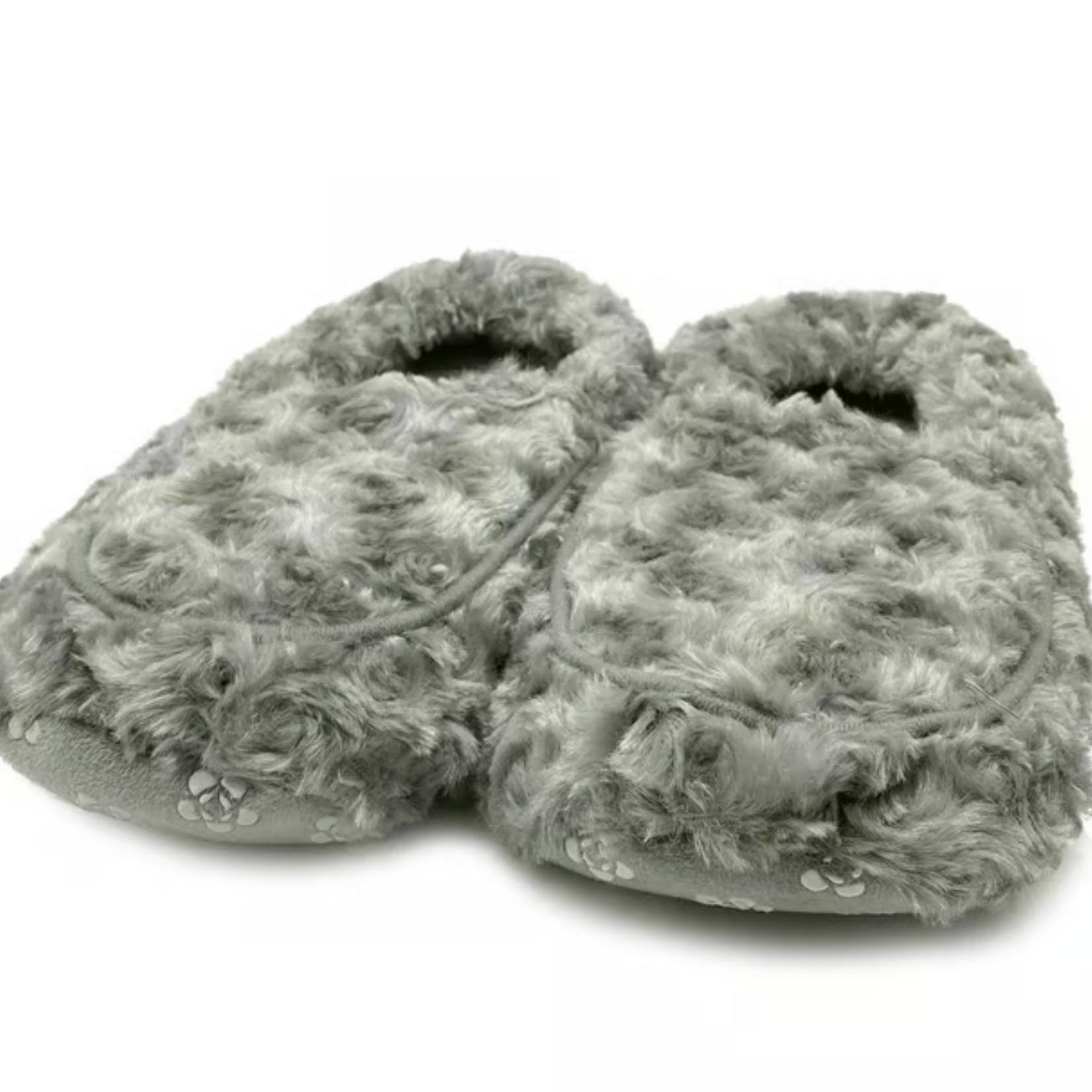 Intelex Warmies Slippers - Curly Sage Green