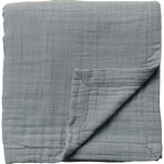 Mebie Baby Muslin Quilt - Dusty Blue