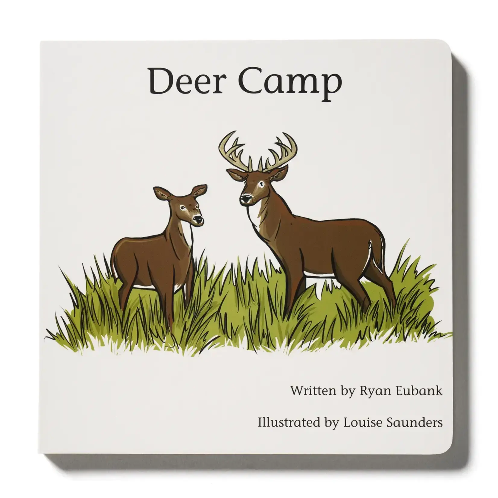 Explore the Outdoors Books Deer Camp Children's Book white cover