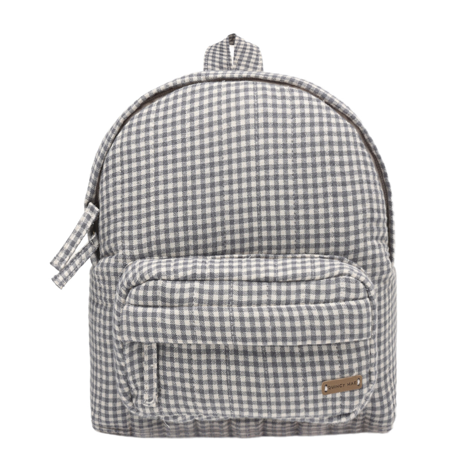 Quincy Mae Mini Backpack | Midnight Gingham