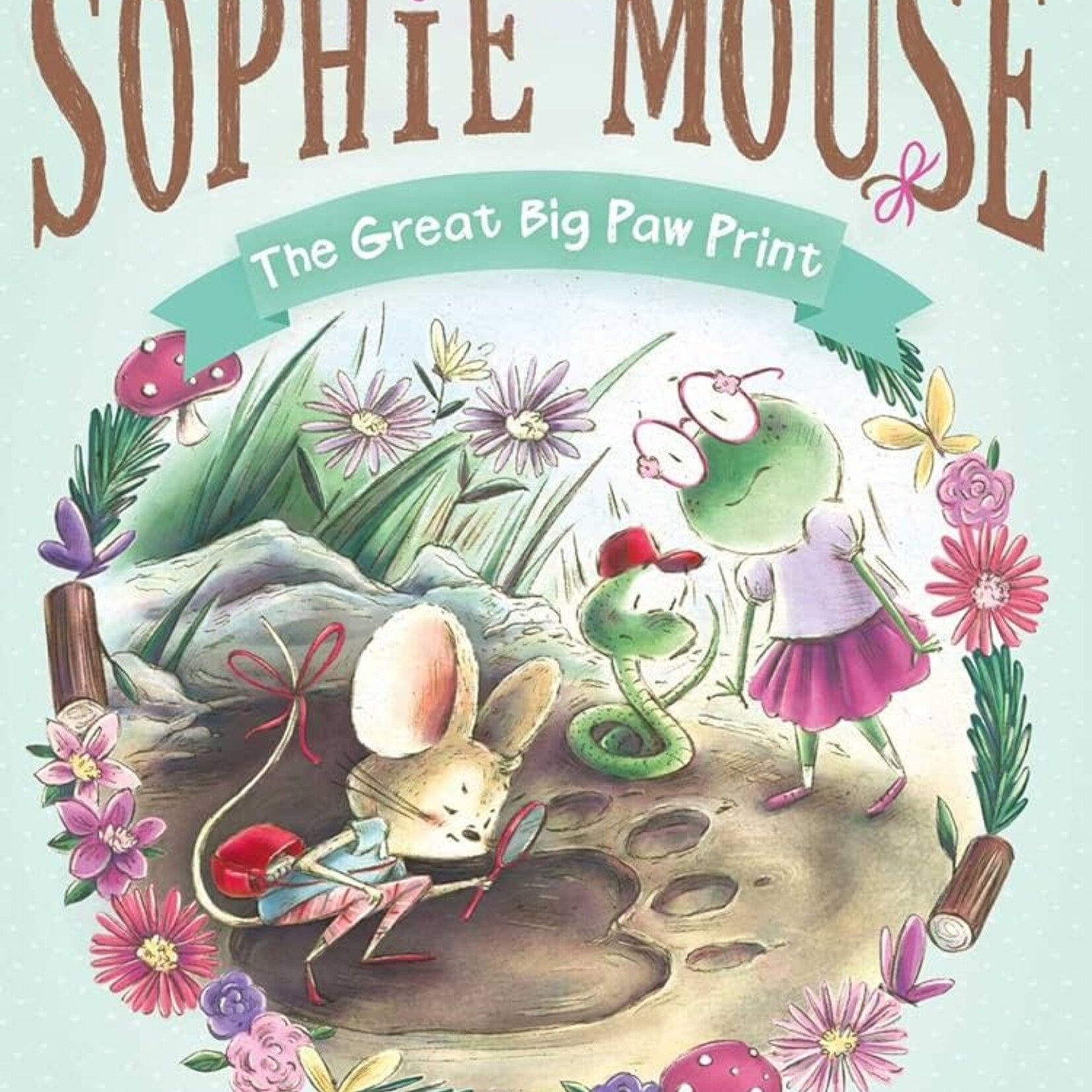 Simon and Schuster The Great Big Paw Print - (Adventures of Sophie Mouse) #9