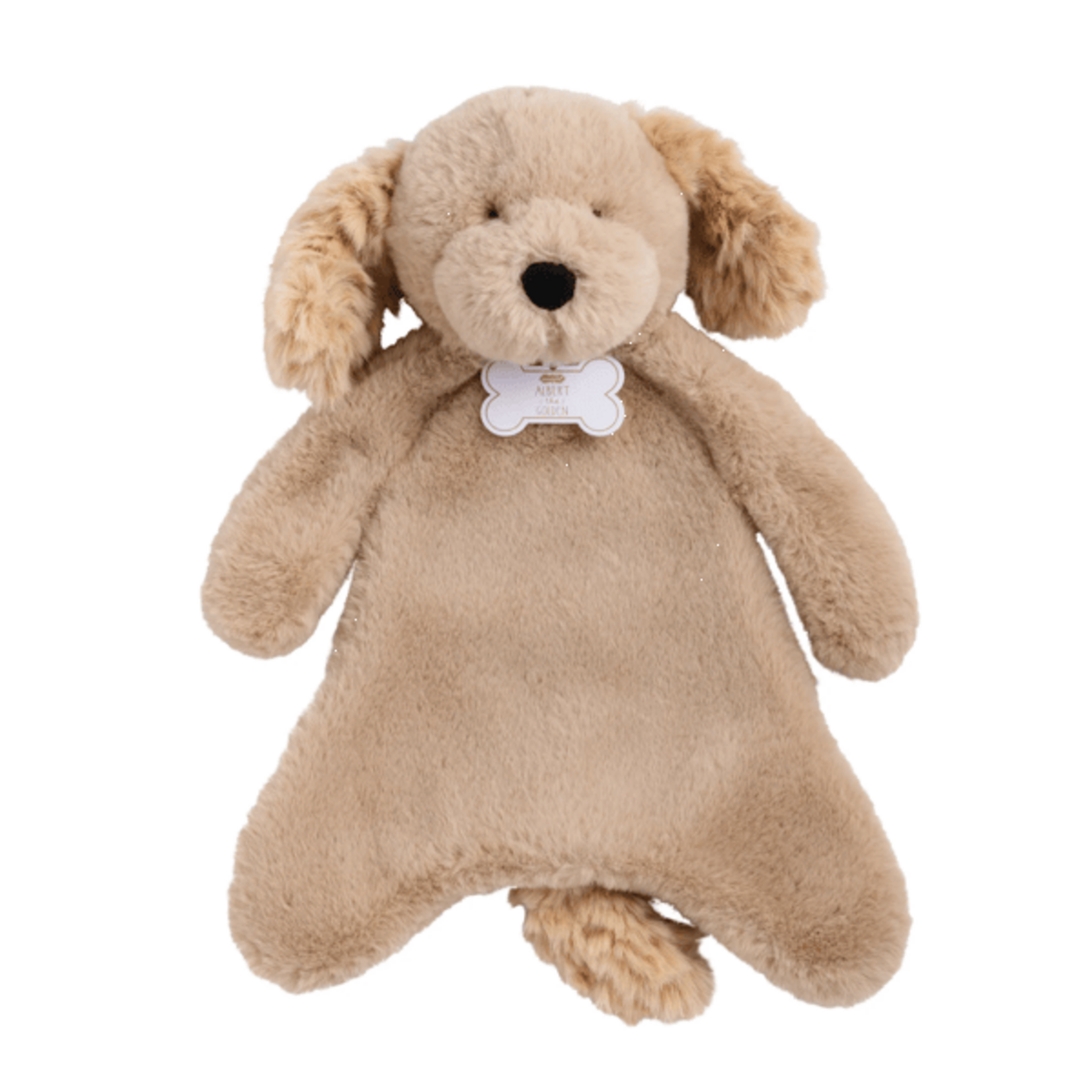 Mud Pie Golden Retriever Plush Woobie