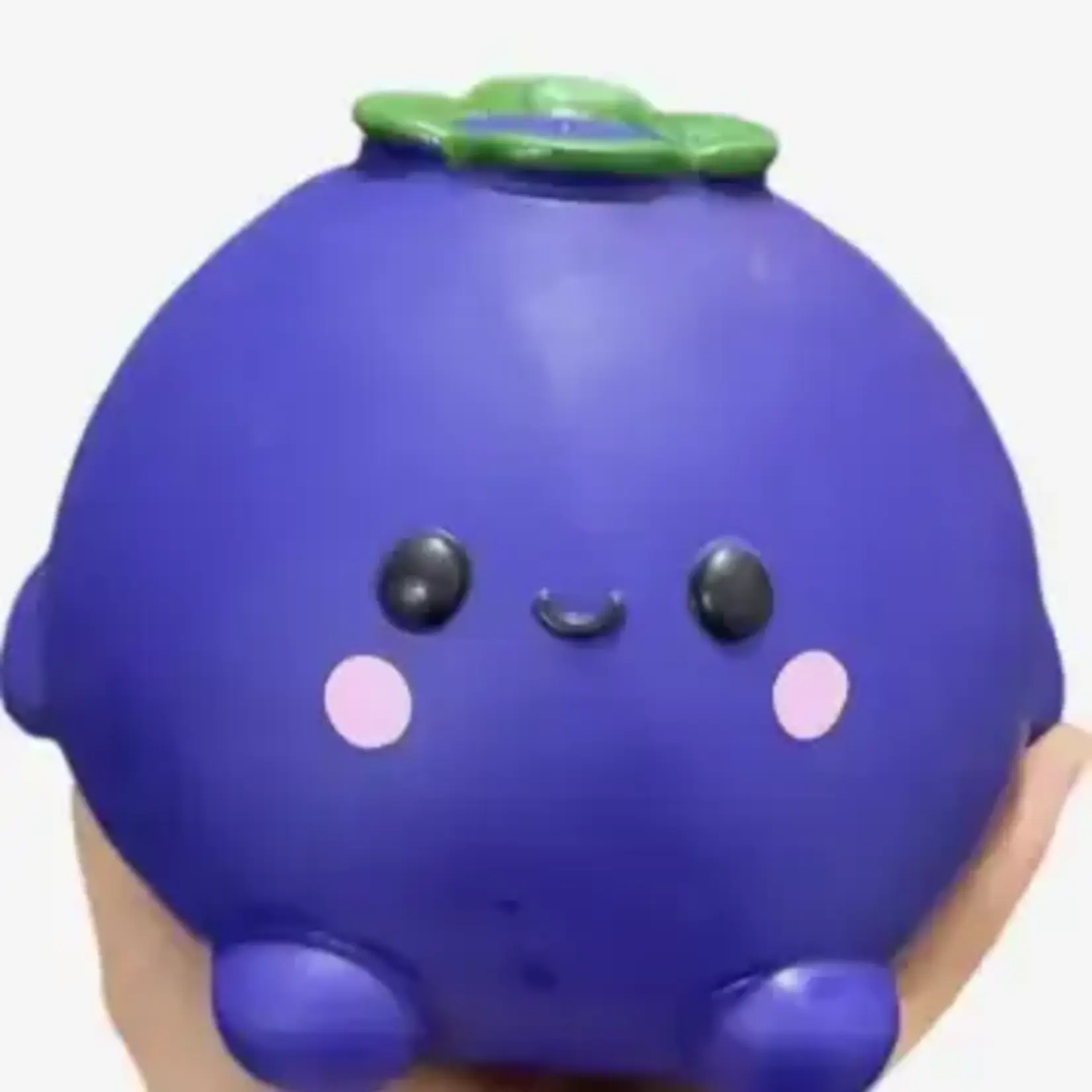 Kicks and Giggles 7 in Scented Happy Blueberry Jumbo  | Squishy