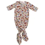Mebie Baby Knot Gown - Desert Floral