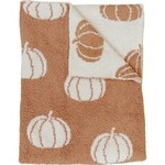 Mebie Baby Plush Blanket - Pumpkin Lovey 15x20
