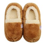Intelex Warmies Sherpa Slippers | Brown