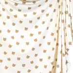 Lou Lou and Company Swaddle Blanket Preemie 24x24 | Teddy