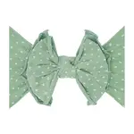 Baby Bling Bows Dottie Knot - Sage