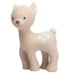 Tikiri Toys Deer - Natural Rubber Teether, Rattle & Bath Toy