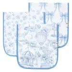 Copper Pearl Premium Burp Cloths - Vintage Carnival