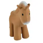 Tikiri Toys Horse - Natural Rubber Teether, Rattle & Bath Toy