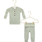 Lou Lou and Company Top + Bottoms Set | Collins Sage Sweater