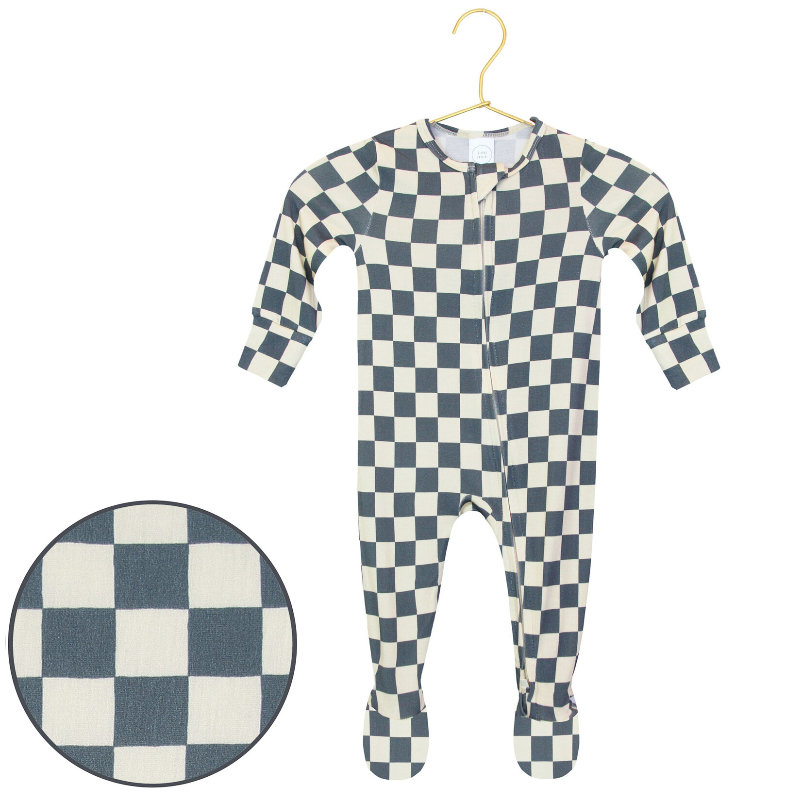Lou Lou and Company Zipper Footie - Miles