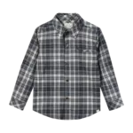 Atwood Woven Shirt | Blue/Beige Brushed Cotton Plaid