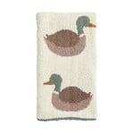Mud Pie Mallard Duck Chenille Blanket
