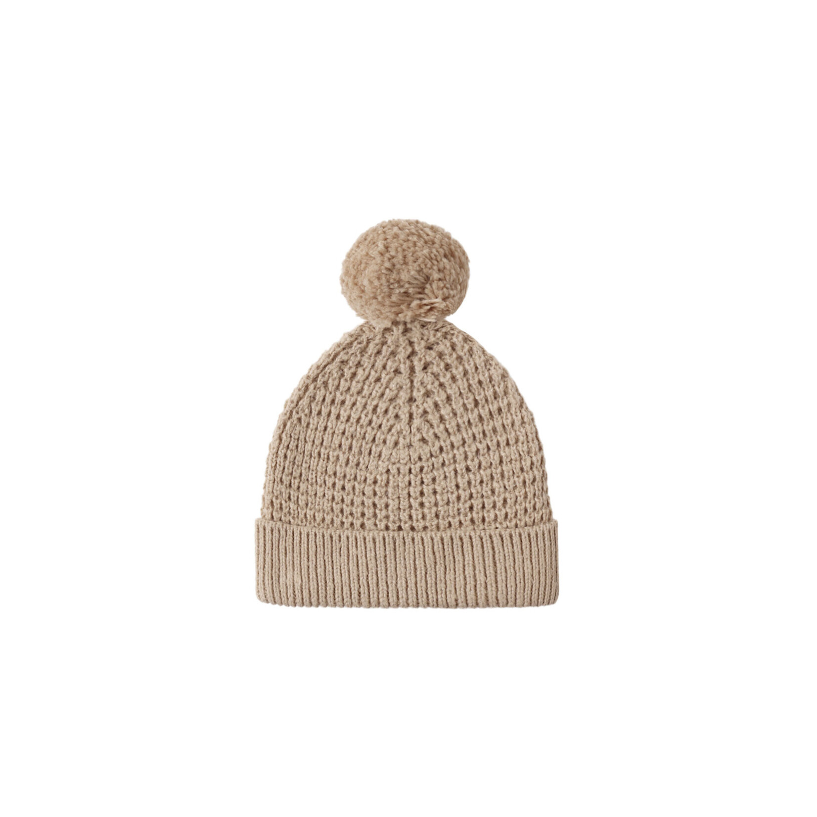 Quincy Mae Knit Beanie | Heathered Latte