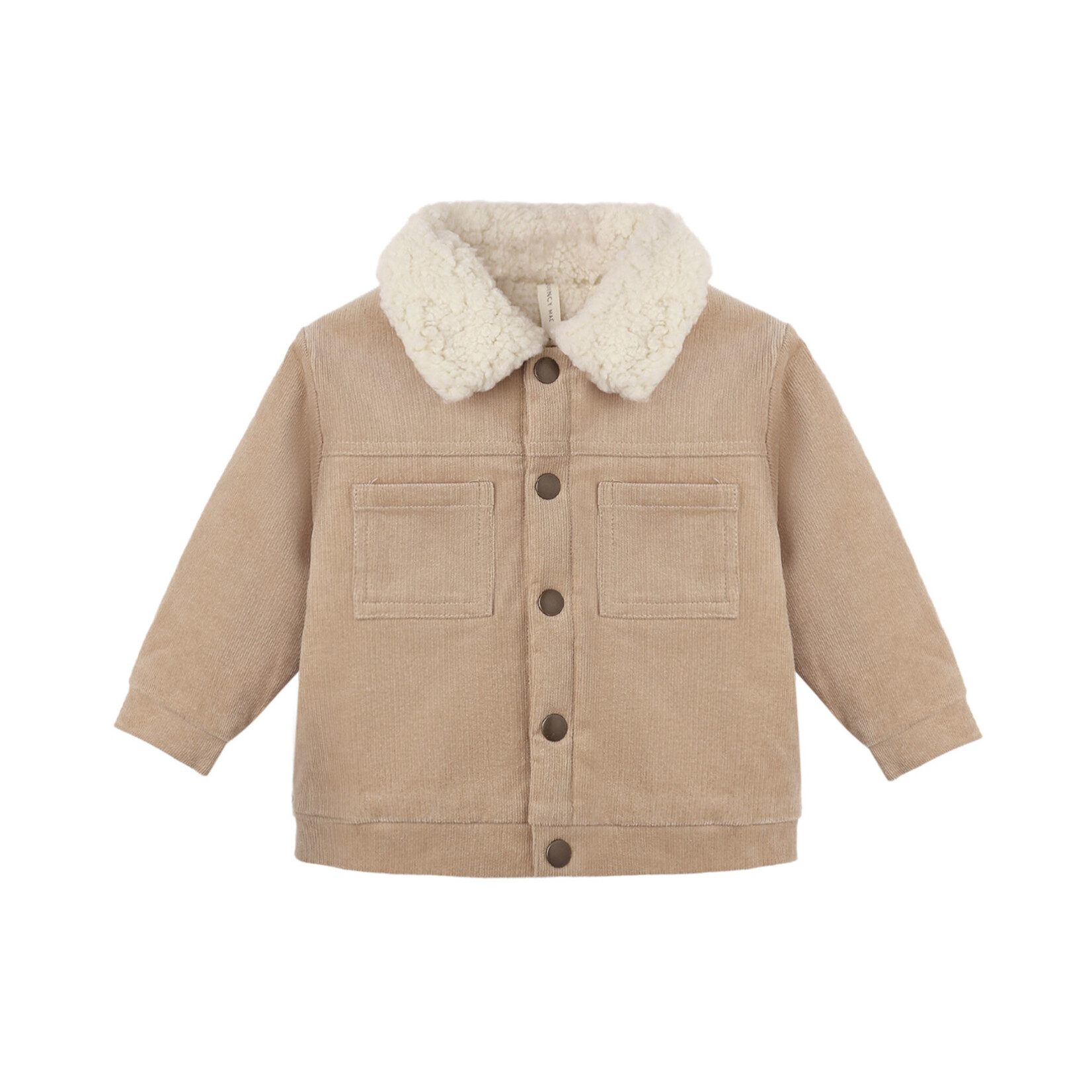 Quincy Mae Ezra Jacket | Latte