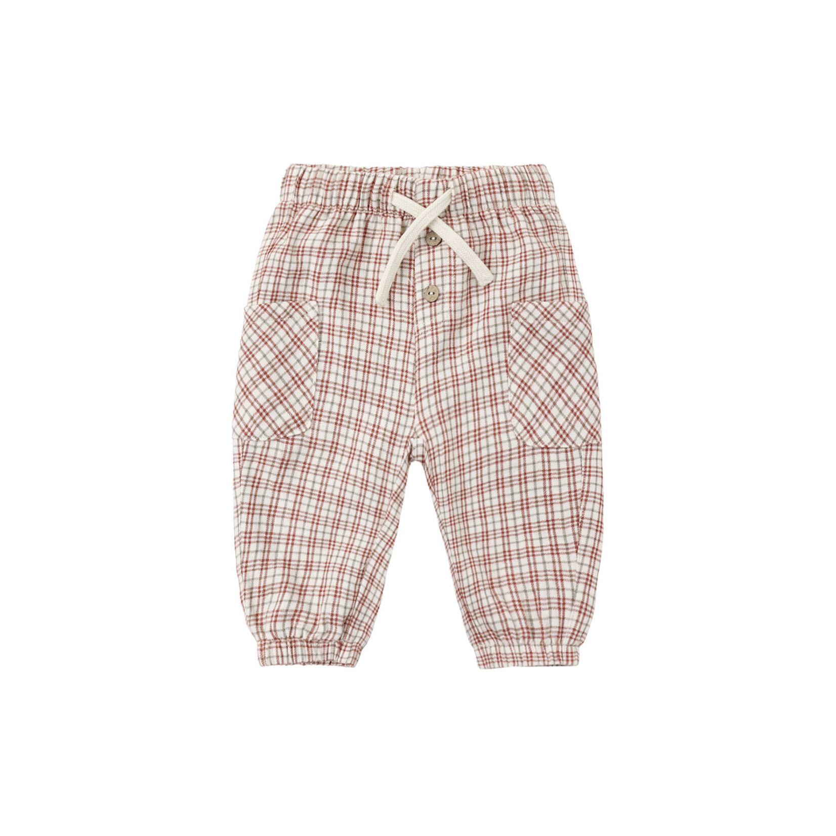 Quincy Mae Luca Pant Baby | Christmas Plaid