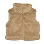 babysprouts clothing company Fur Vest Baby | Beige