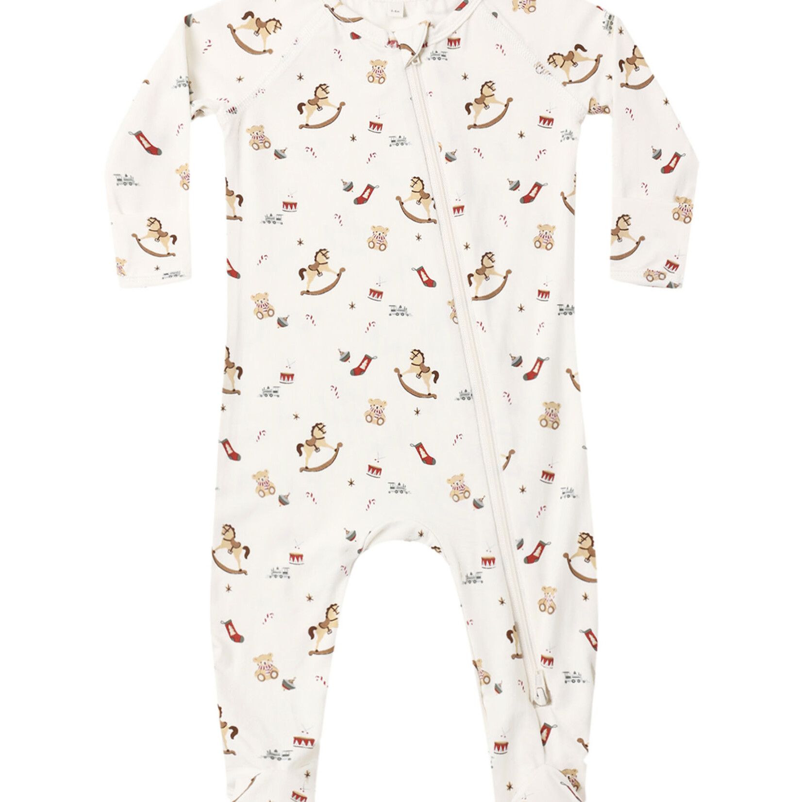 Quincy Mae Bamboo Zip Footie | Toy Chest