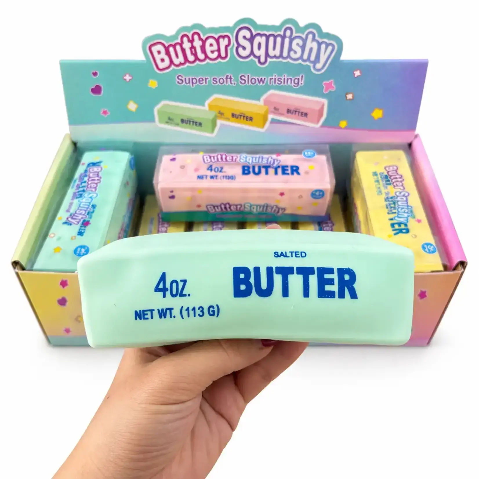 Kicks and Giggles Crunchy Butter Bar Block  | Squishy