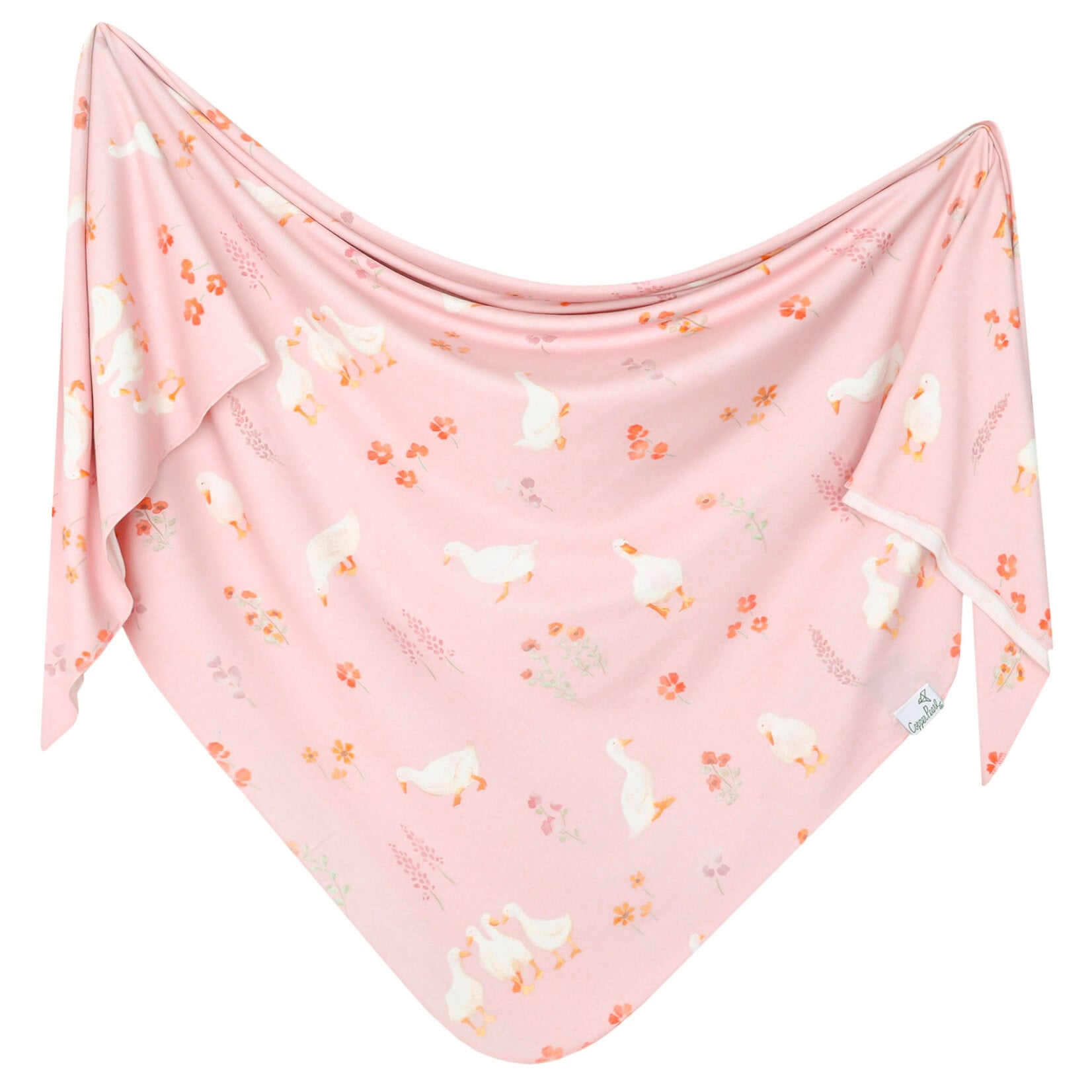 Copper Pearl Knit Swaddle Blanket - Gigi