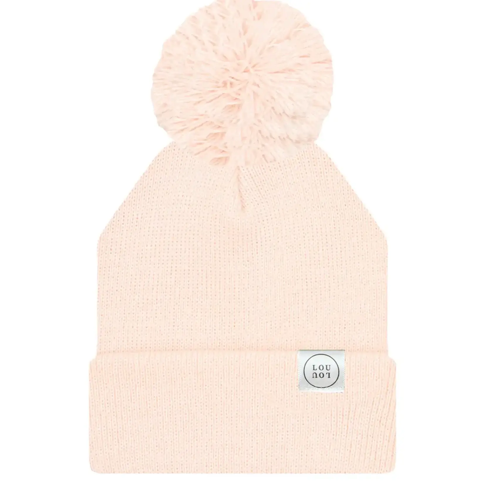 Lou Lou and Company Lou Lou Pom Beanie | Blush Pink Toddler 6M-4T