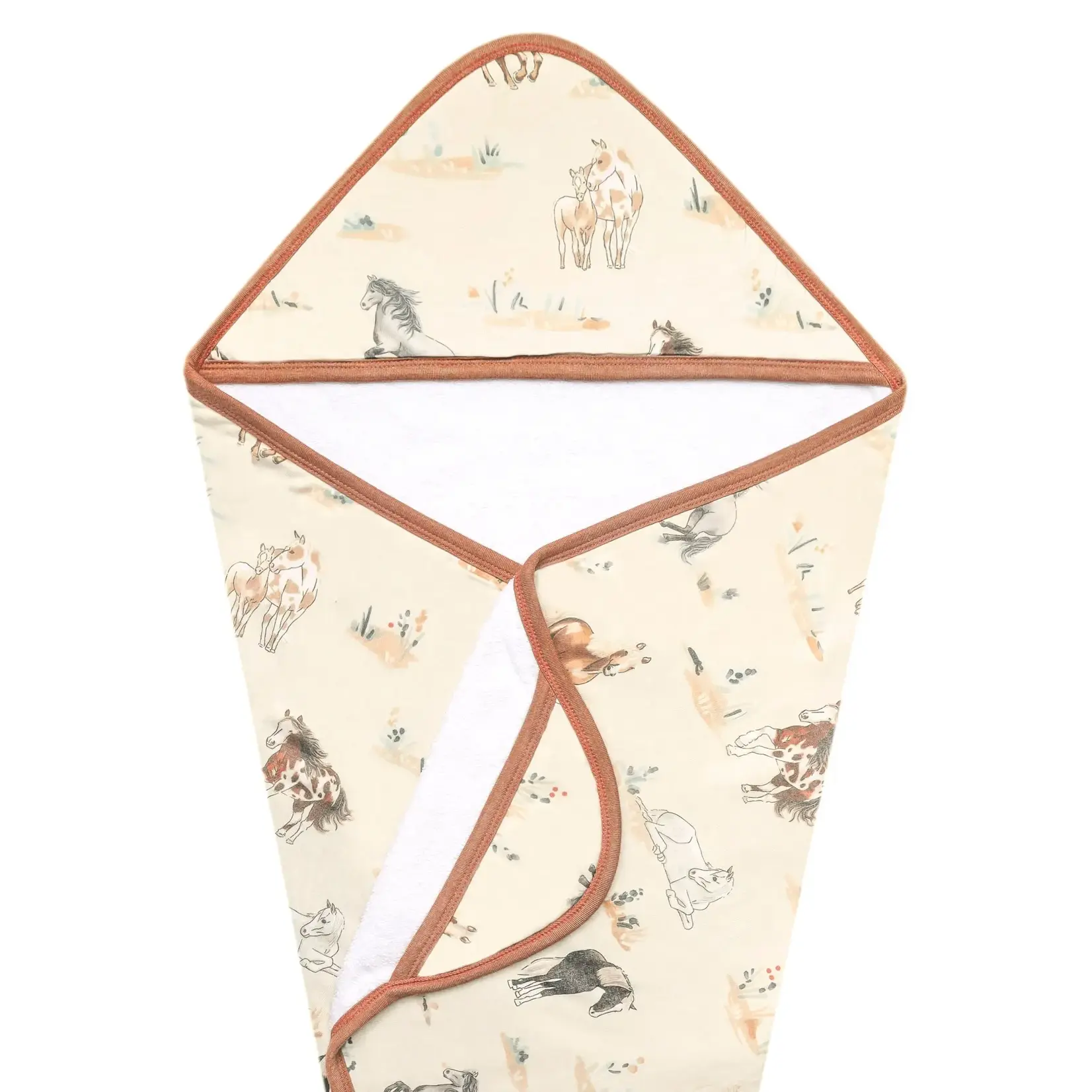Copper Pearl Premium Baby Knit Hooded Towel - Montana
