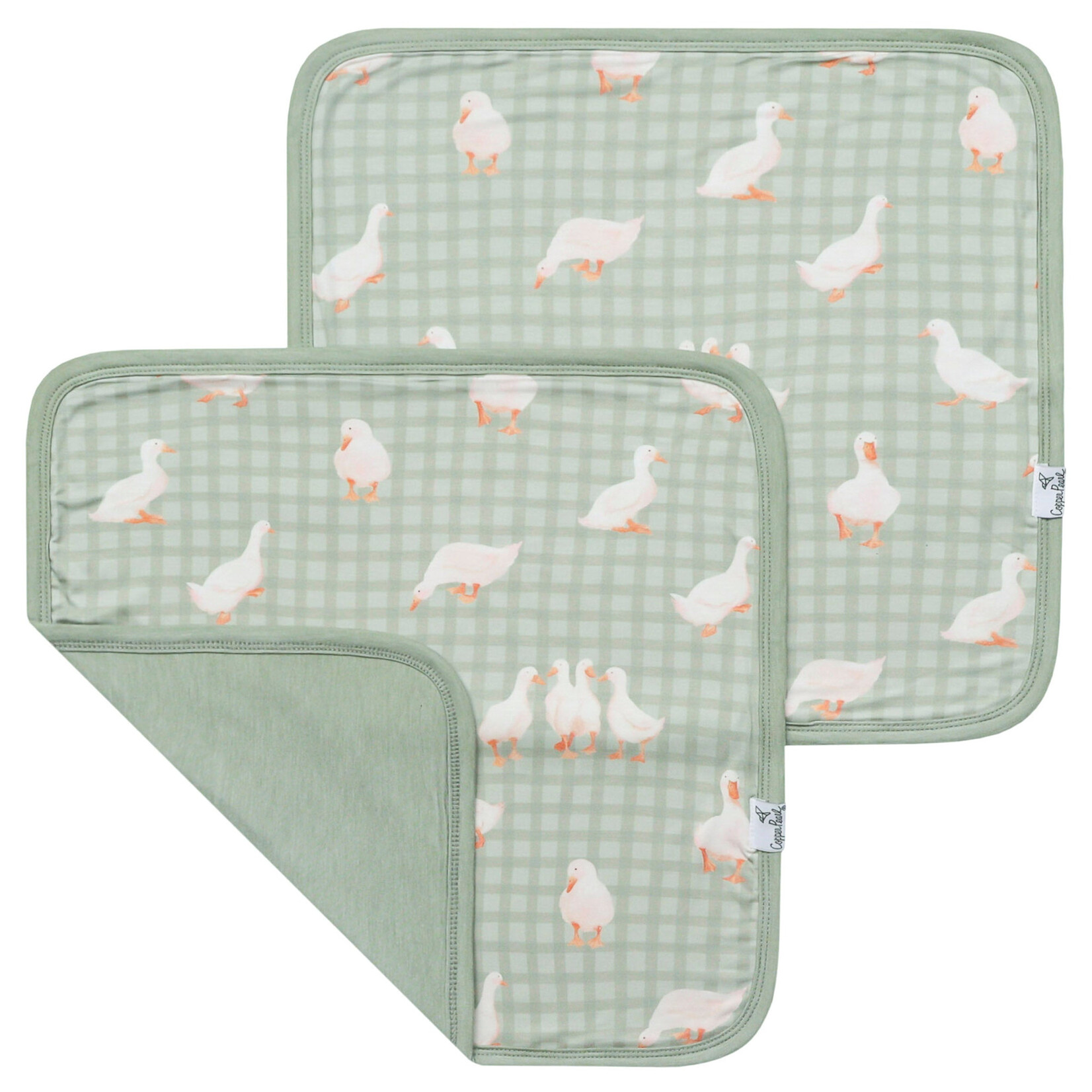 Copper Pearl Security Blanket Ruffled Set - Baker