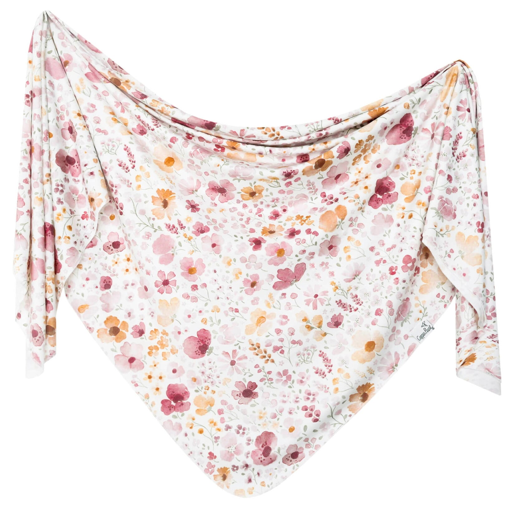 Copper Pearl Knit Swaddle Blanket - Diana