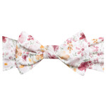 Copper Pearl Knit Headband Bow - Diana