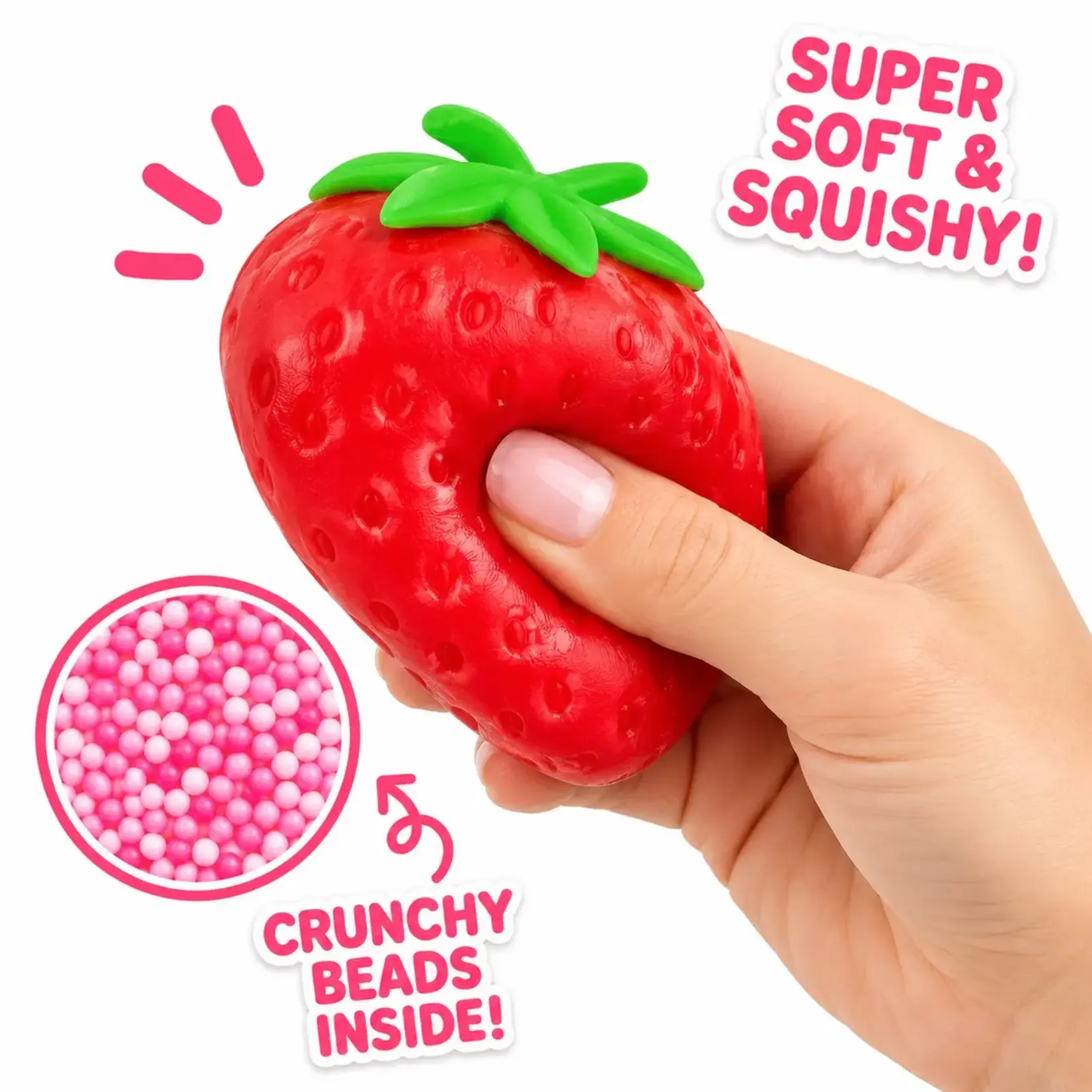 Kicks and Giggles Crunchy Strawberry | Squishy