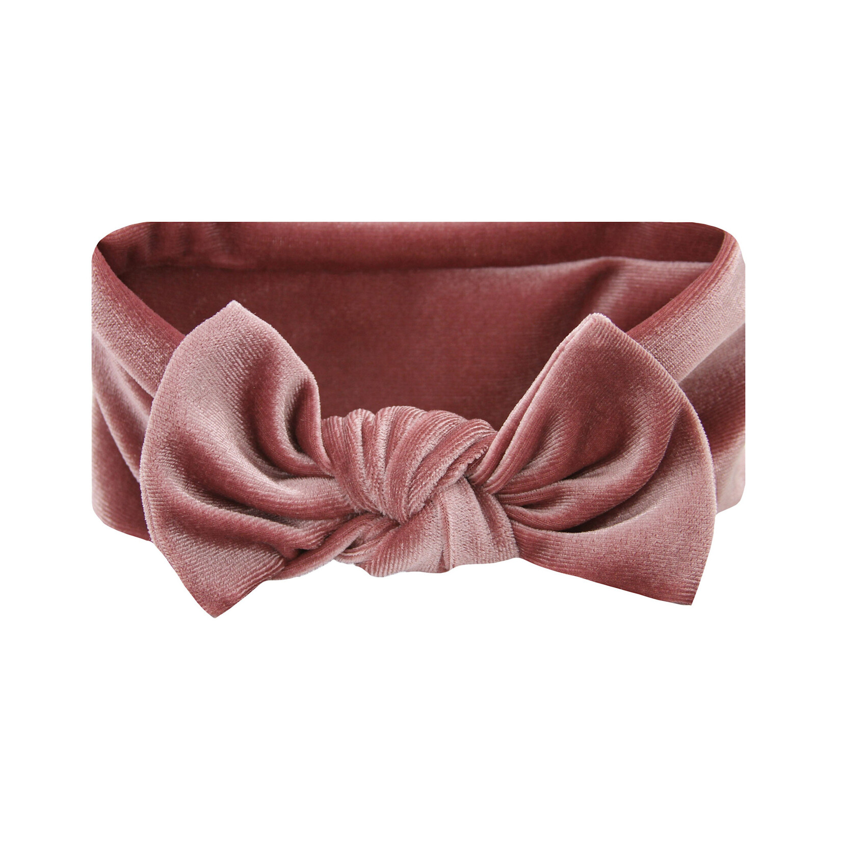Lou Lou and Company Velvet Knot Headband | Rose