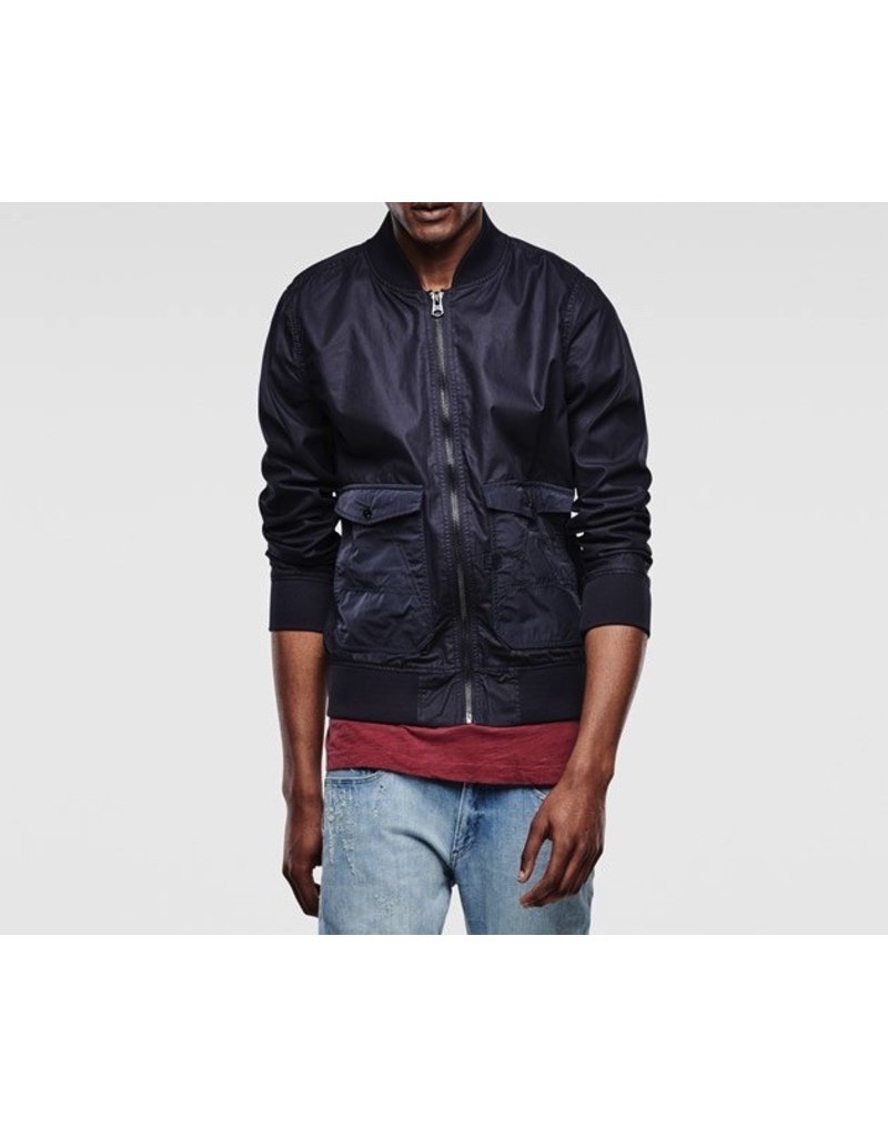 indigo star leather jacket