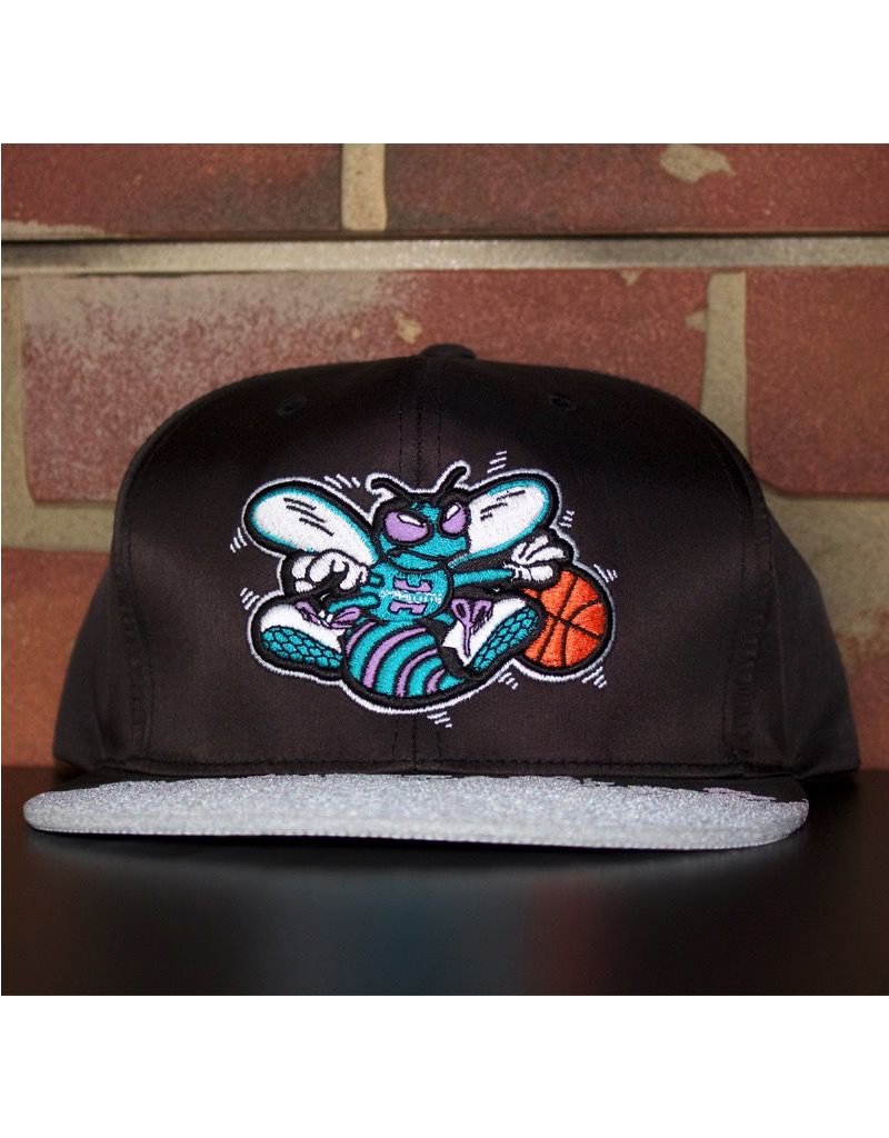 charlotte hornets mitchell and ness snapback