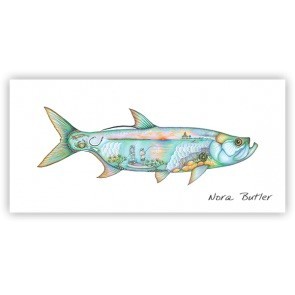 Tarpon Tribute 12X30 Canvas Giclee