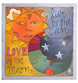 Love by the Moon Plaque 10x10