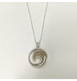 Marco Island Wave Necklace SS 16-18-20" Adj.