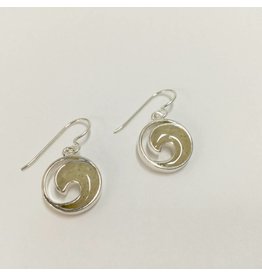Wave Drop Earrings  MI Sand