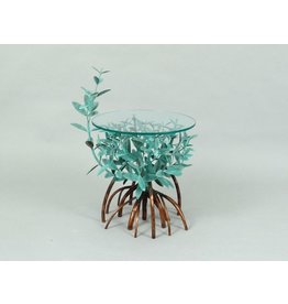 Mangrove Cocktail Table 18"Rnd 20" Tall