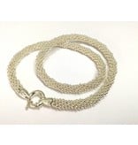 Silver Rope Necklace