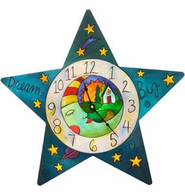 Sincerely Sticks Clock Who Hung the Moon 13-16"(Star) SS