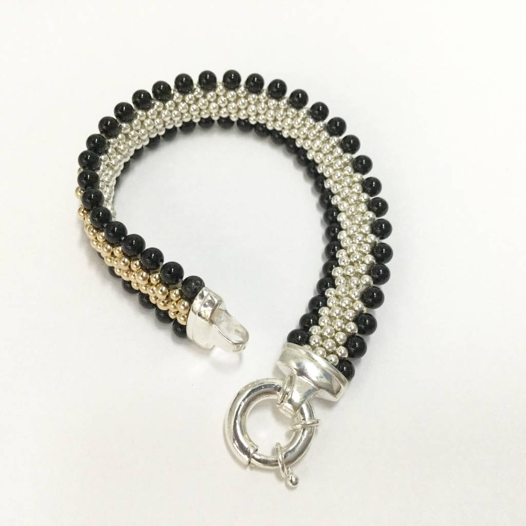 Midnight Onyx Reversible Bracelet