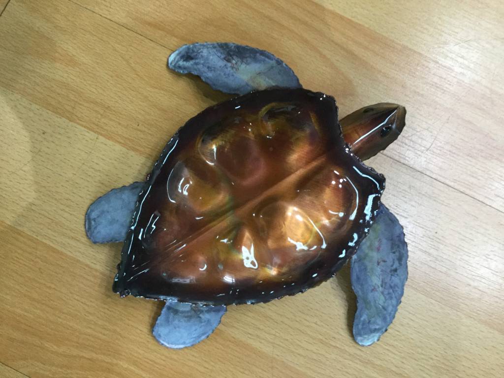 Copper Sea Turtle Sm 7X7