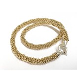 Gold Rope 16" Necklace by Dovera (14K Gold Filled)