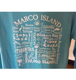 Where Life Takes You V Neck TEE Marco Island