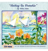 Puzzle By Eileen Seitz Sailing in Paradise (550 pc)