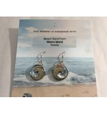 Wave Drop Earrings  MI Sand